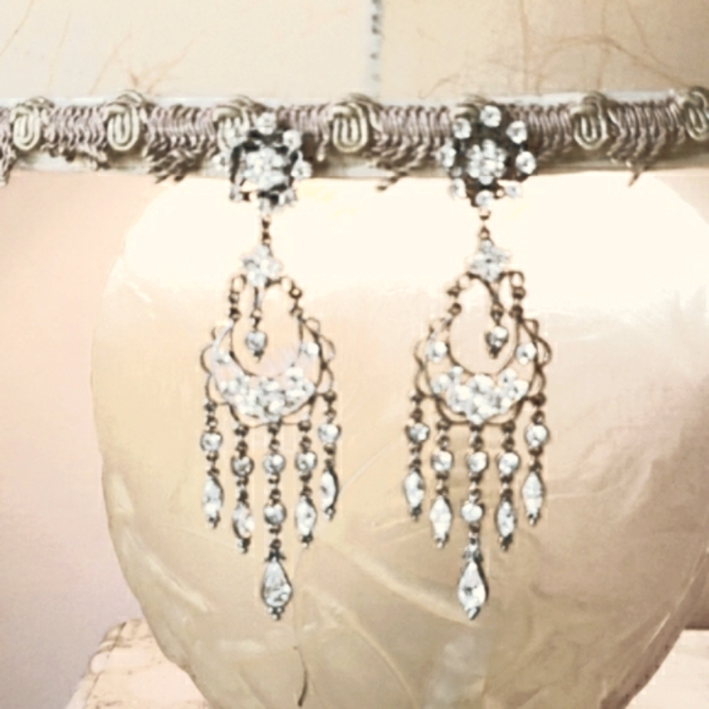 Crystal Drop Earrings